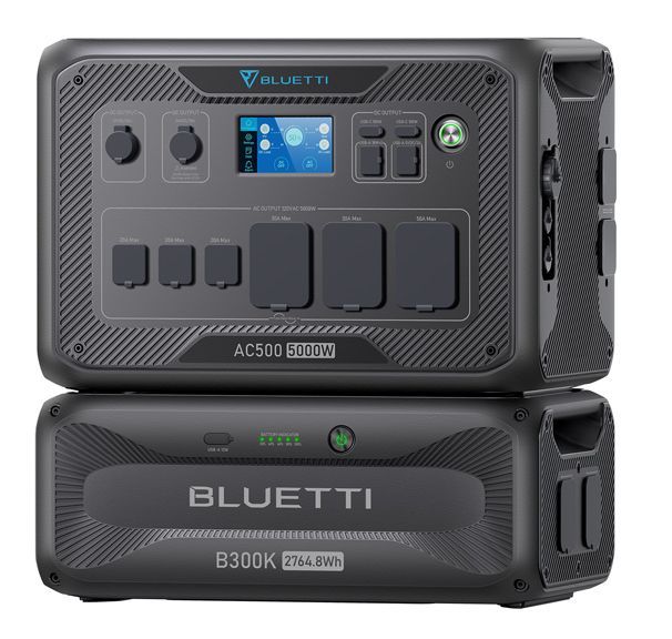 Bluetti AC500 + 1× B300K Battery (2.76 kWh)