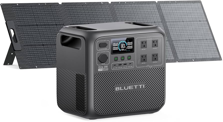 Bluetti Elite 200 V2 + 350W Panel