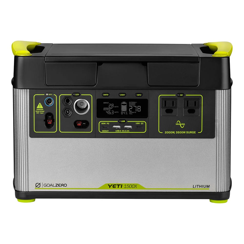 Goal Zero Yeti 1500X 1516Wh Portable Power Station