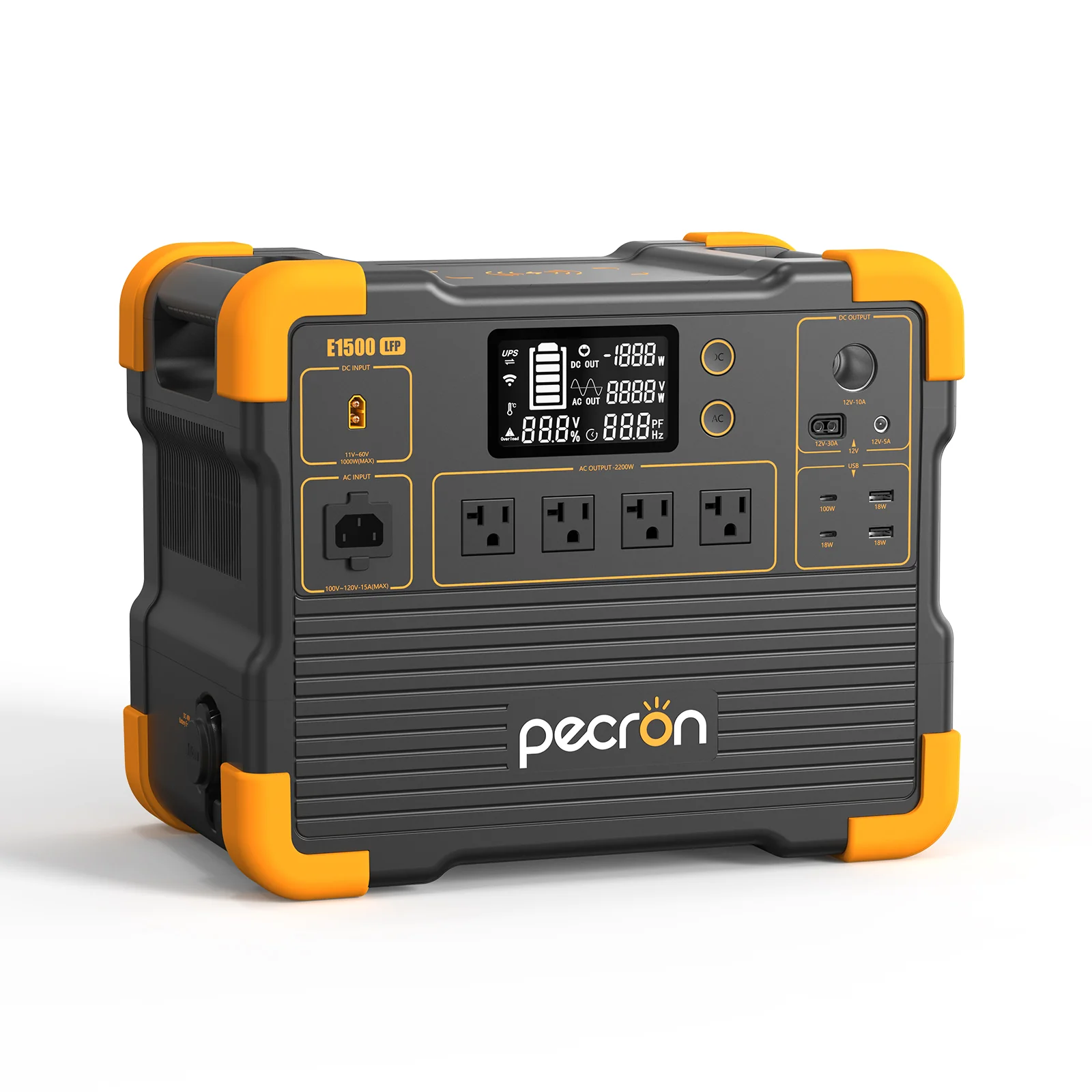 Pecron 1536Wh 2200W Portable Power Station